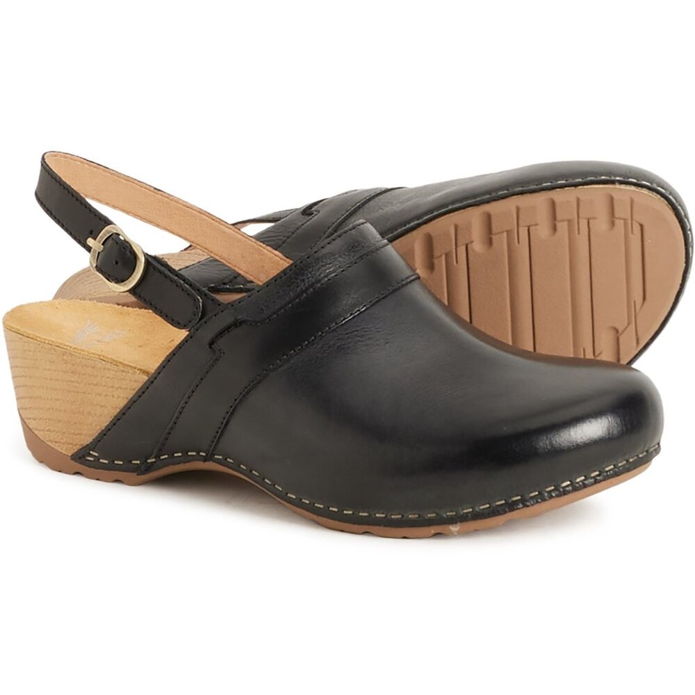 DANSKO Tammy LEATHER Clogs 5J3269 accepted by the American Podiatric Medical Ass - Picture 4 of 8